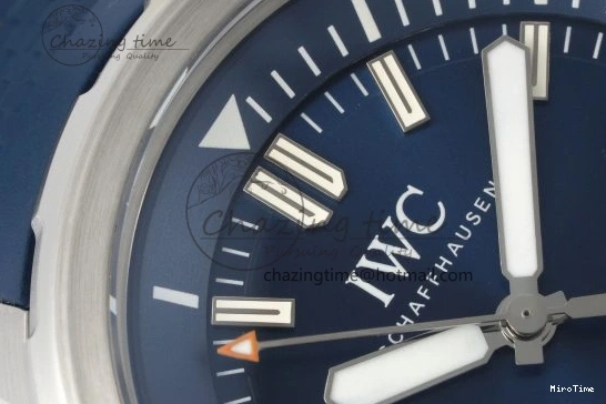 MIROTIME 0106 WellDesigned Aquatimer Automatic SS RSF 1:1 Best Edition Blue Dial on Blue Rubber Strap A 7057